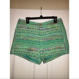 Tribal print Anthropologie shorts